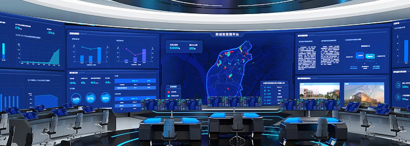 Command center LED display