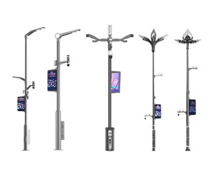 Urban epidemic prevention black technology, LCF 5G multi-functional smart pole shows its skills