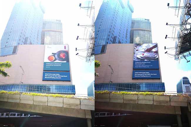 Encounter a prosperous city, Lianchengfa's outdoor big screen shines in Sheraton