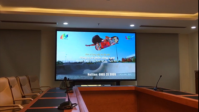 Vietnam small pitch LED display project
