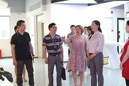 Wang Liping, Secretary of the Party Working Committee of Hangcheng Street, and his entourage visited Lianchengfa! Wang Liping, Secretary of the Party Working Committee of Hangcheng Street, and his entourage visited Lianchengfa!