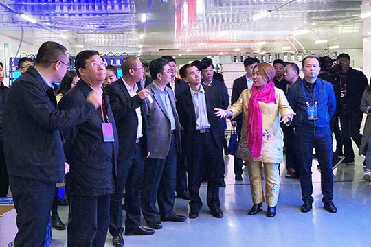 Leaders of Guizhou Province visited Lianchengfa's subsidiary Lianshunda to observe and guide the work