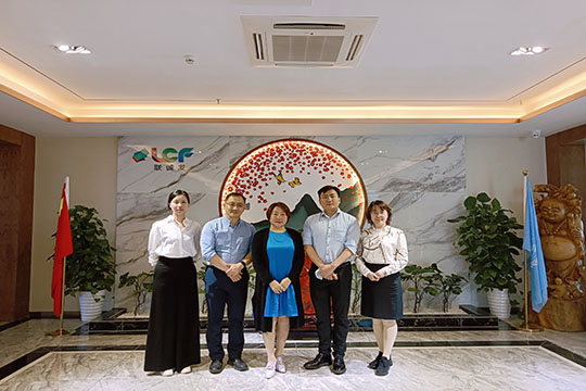 The Leaders of BOC&UTRUST Visited LCF