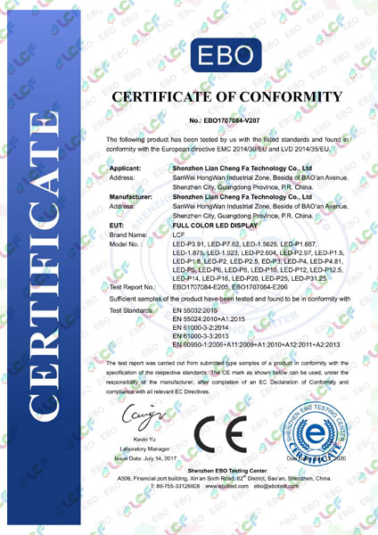 CE Certification