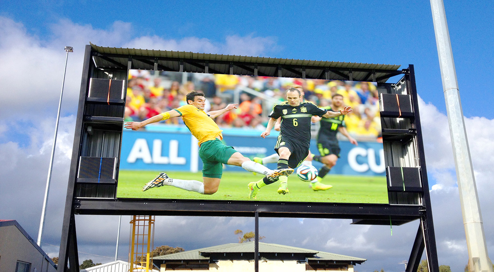 Australian Sports events outdoor full color LED display project