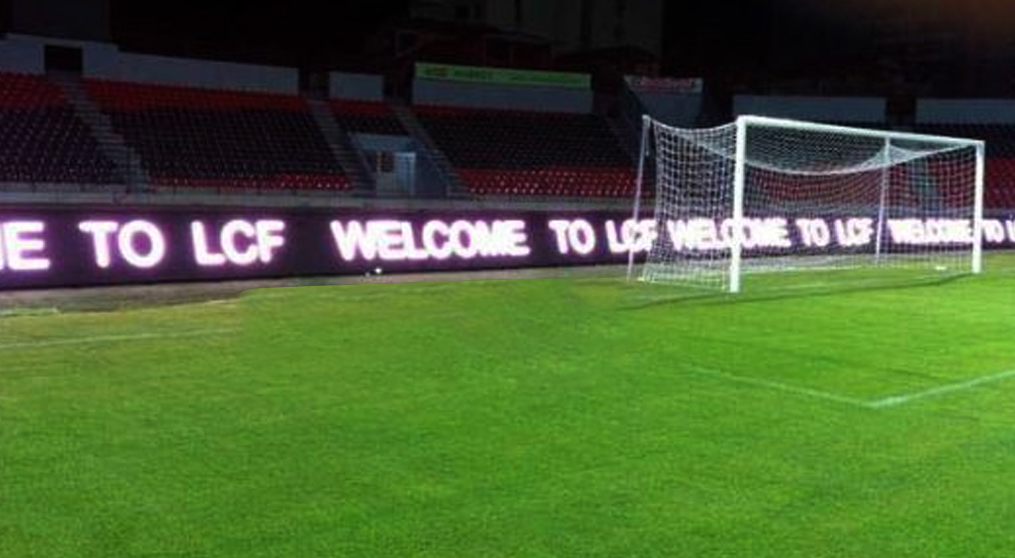 Albania Elbasan Stadium LED Perimeter Screen Project