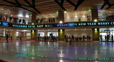 Malaysia Skating Rink Full Color LED Display Project