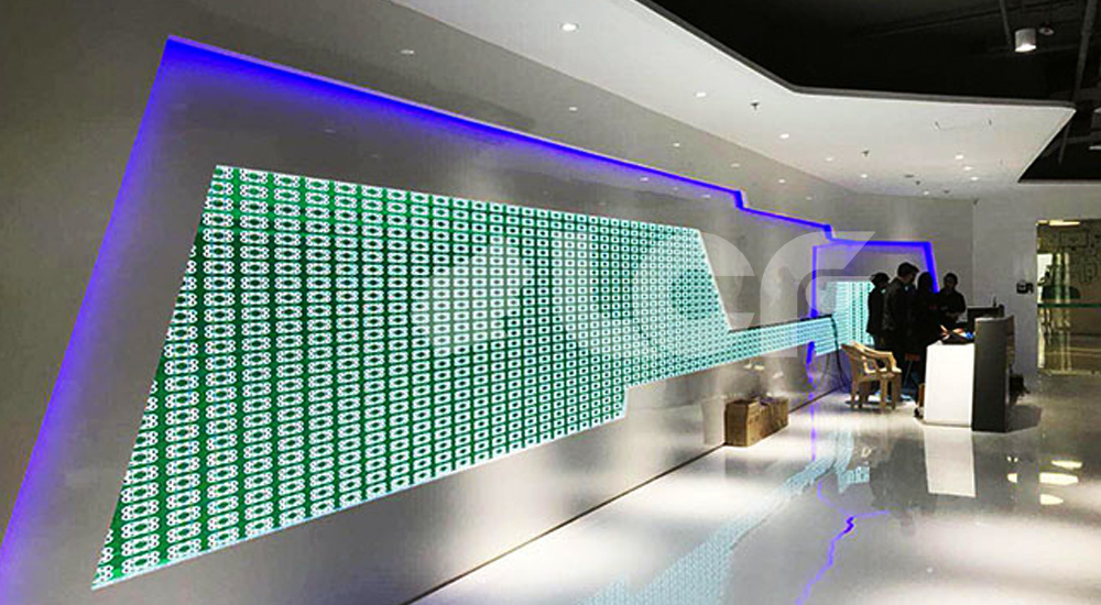 联诚发LED异形屏走进OPPO印度总部2.jpg