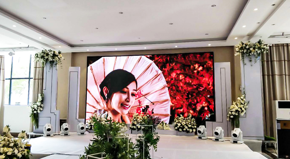 P3 Full-color LED display project of Wuhan Noah Hotel