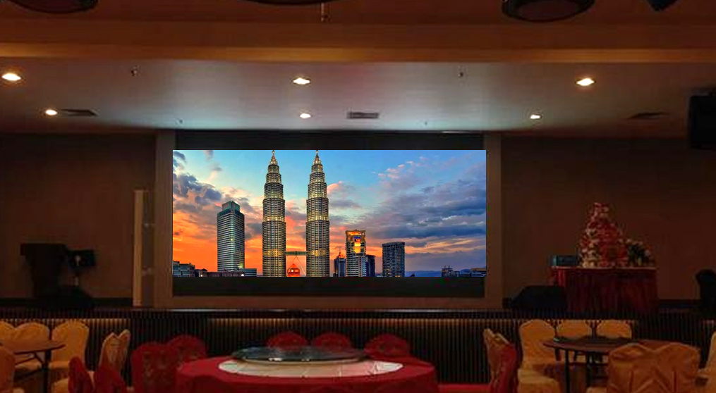 Malaysia Cuihualu Hotel full-color LED display Project