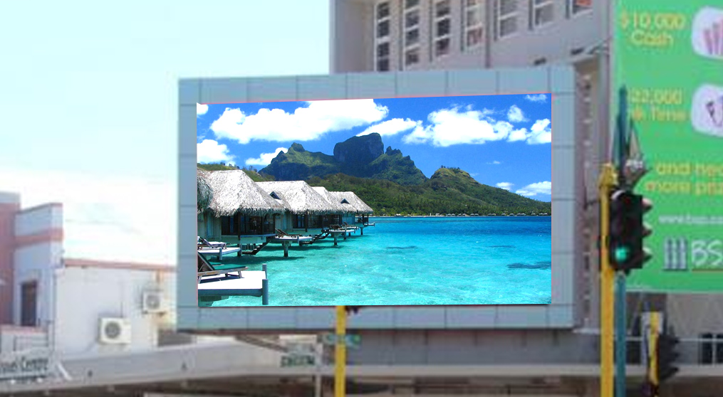 Fiji Island Outdoor Full Color LED Display Project