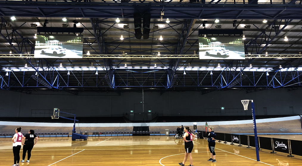 LED Course Screen Project in Tasmania, Australia