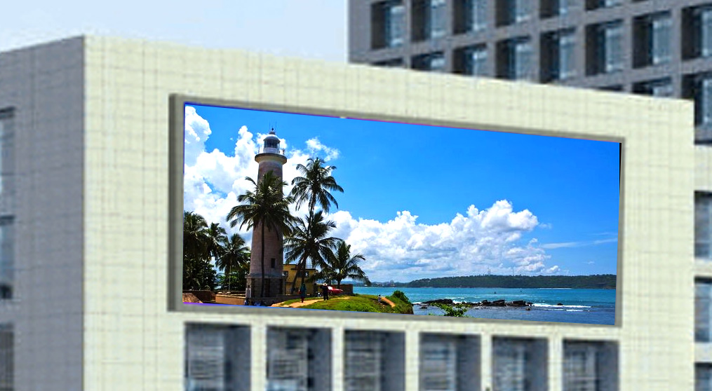 Sri Lanka P10 Outdoor LED display project