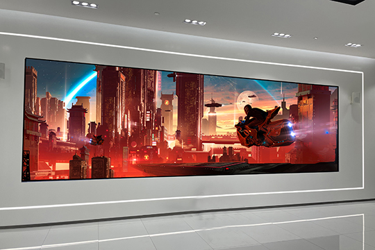 Open the Era of UHD! LCF 5G+8K Large Screen Lights up Smart Exhibition Halls and Banking Industry
