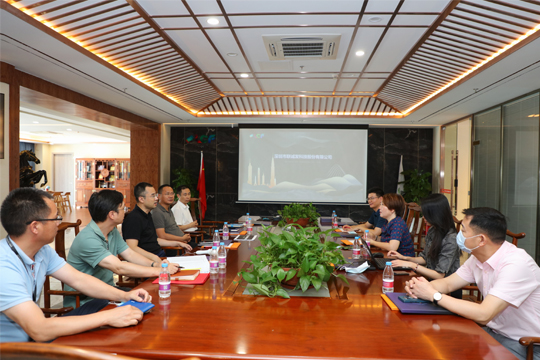 Leaders from Hangcheng Subdistrict of Bao'an District Visited LCF for Investigation and Research