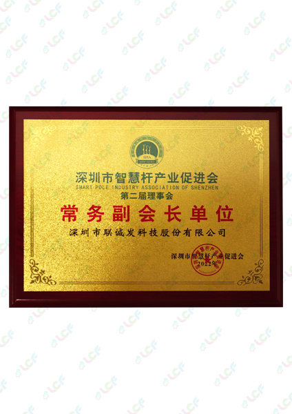 Shenzhen Smart Lamppost Industry Promotion Association Executive Vice President Unit