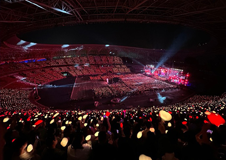 LCF LED giant screen and cheering sticks shine at Jay Chou's Taiyuan concert (first show)