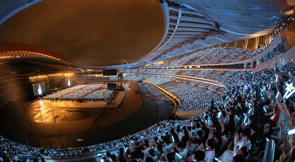 Zhang Shaohan Nanjing concert led video wall project