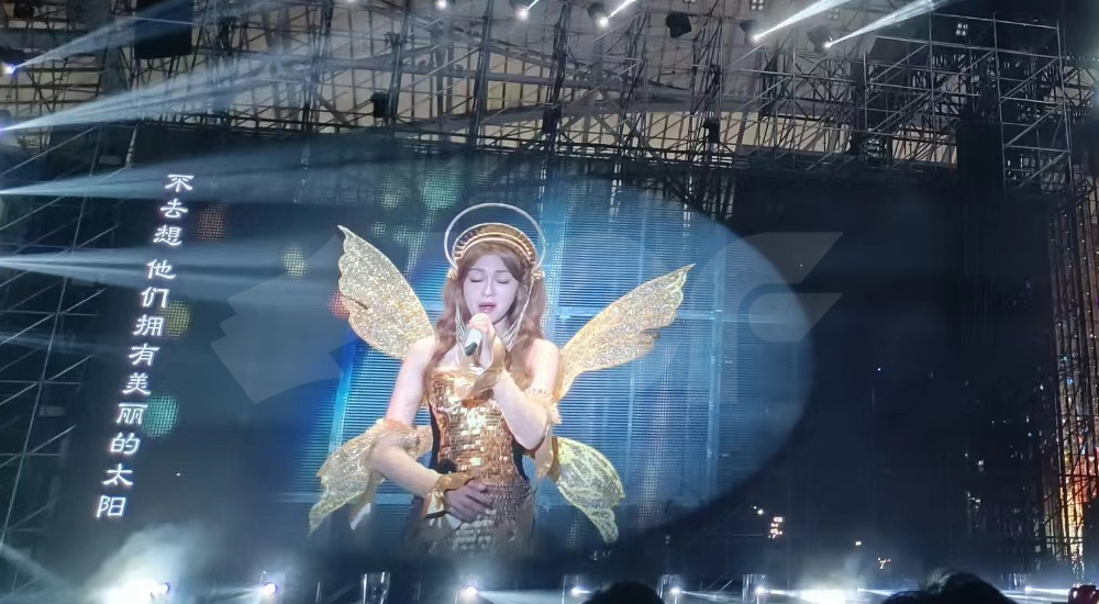 LED transparent screen