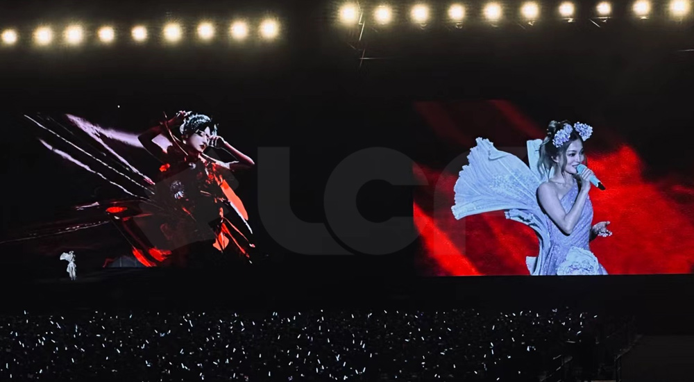 LED transparent screen
