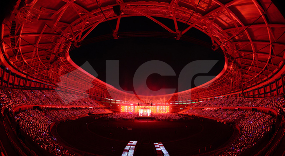 LED transparent screen
