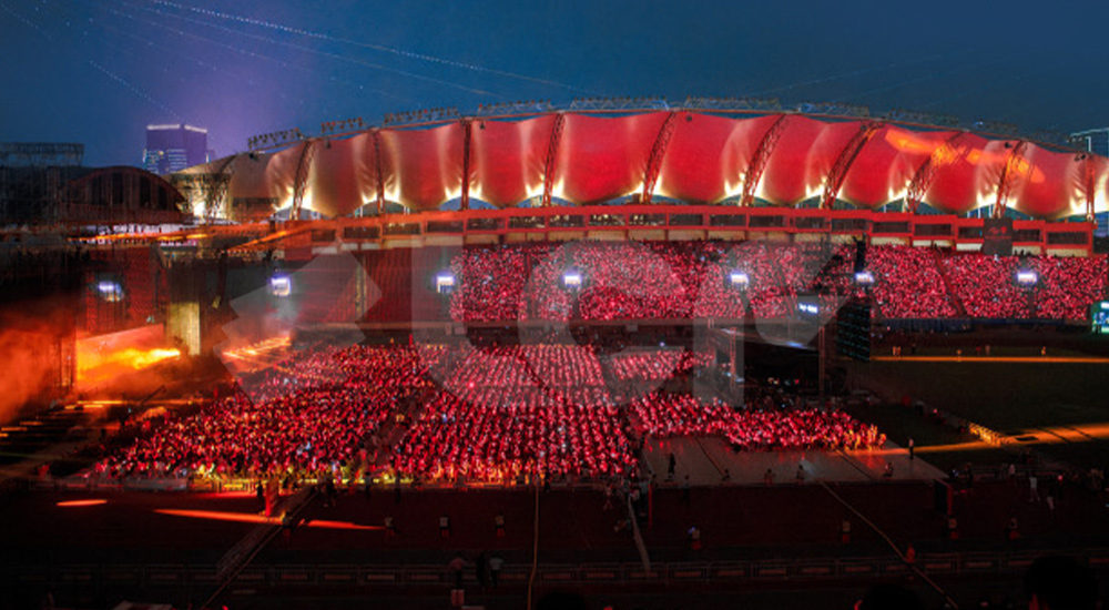 Zhang Shaohan concert LED display