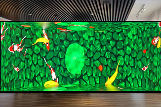 LED full color indoor display: the integration of lighting technology and visual art
