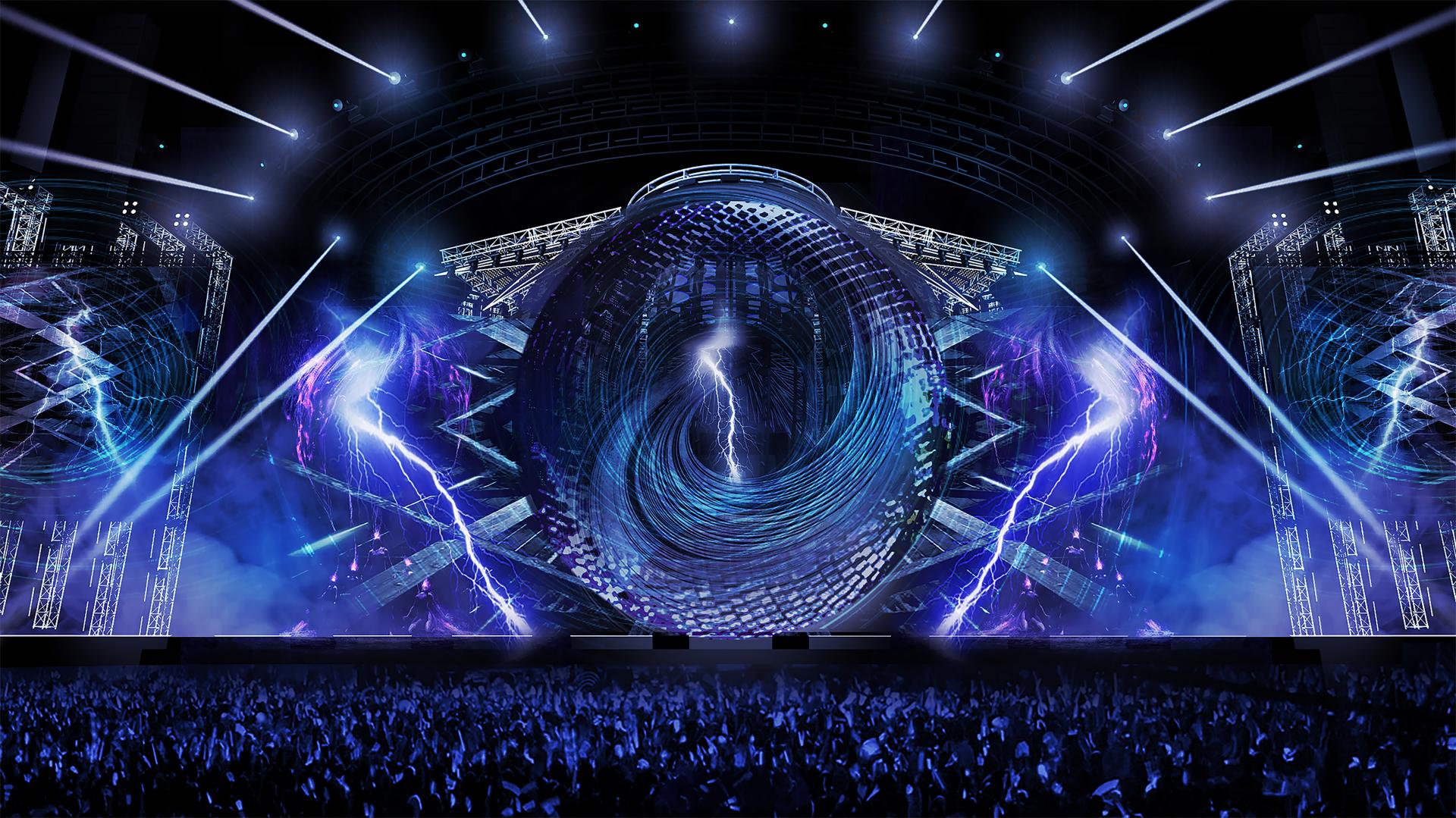 Jay Chou concert spherical screen