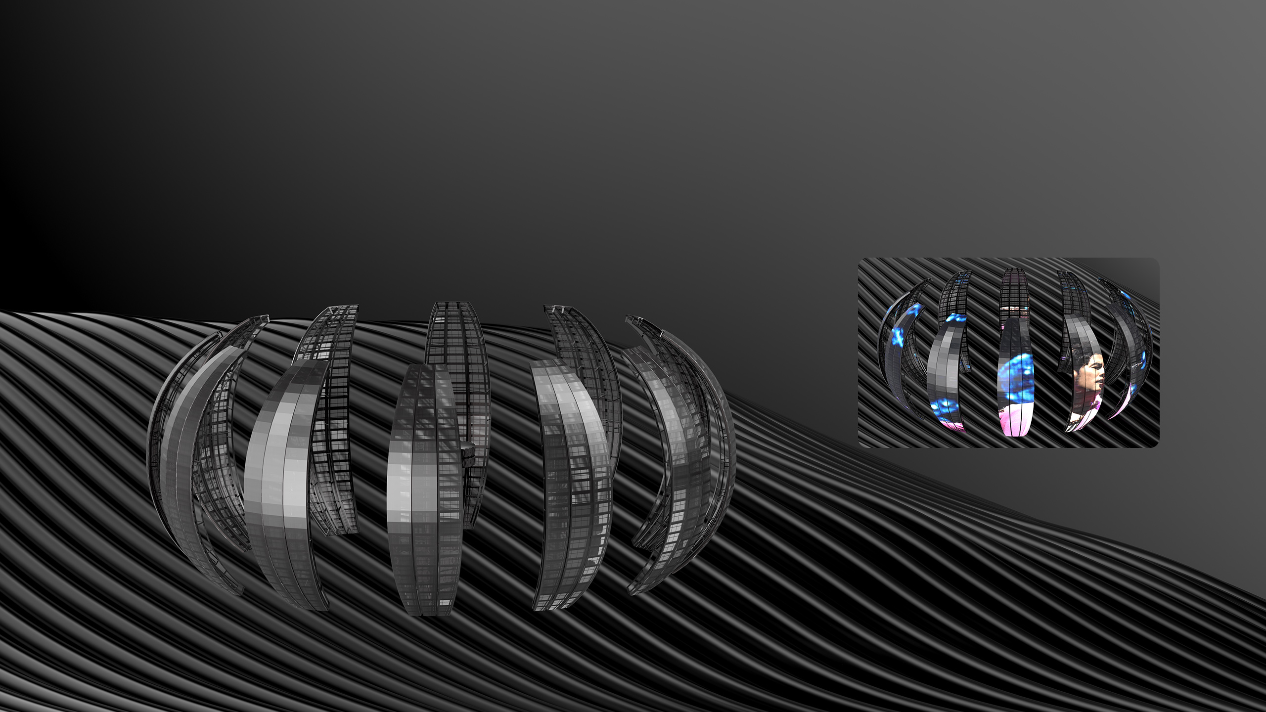 Spherical LED Display
