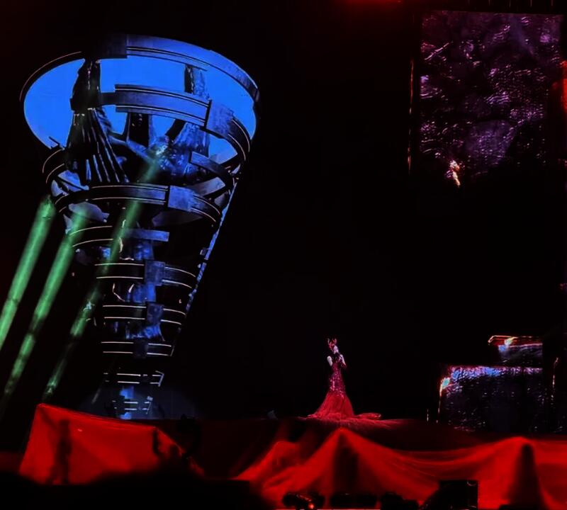 LED cone screen