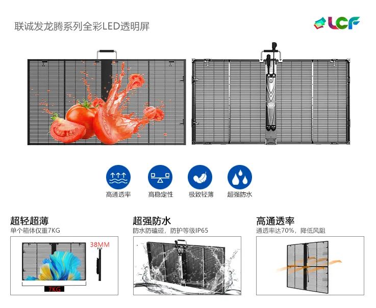 transparent led screen