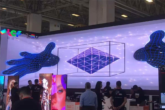 LCF LED display screens were presented at Advertising Turkey!
