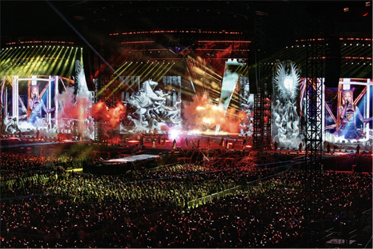 LCF Stage LED screen exploded Angela Zhang concert in Zhenjiang!