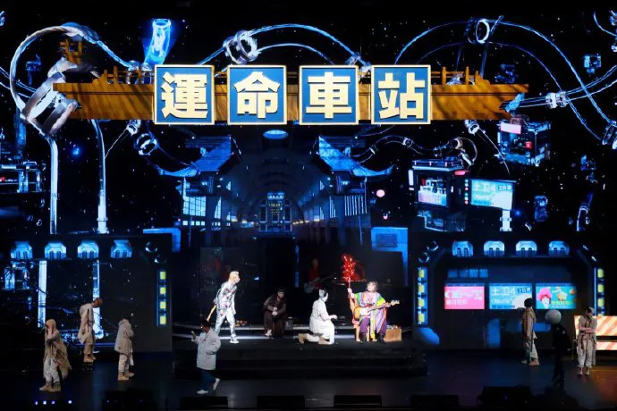 Stage background LED display