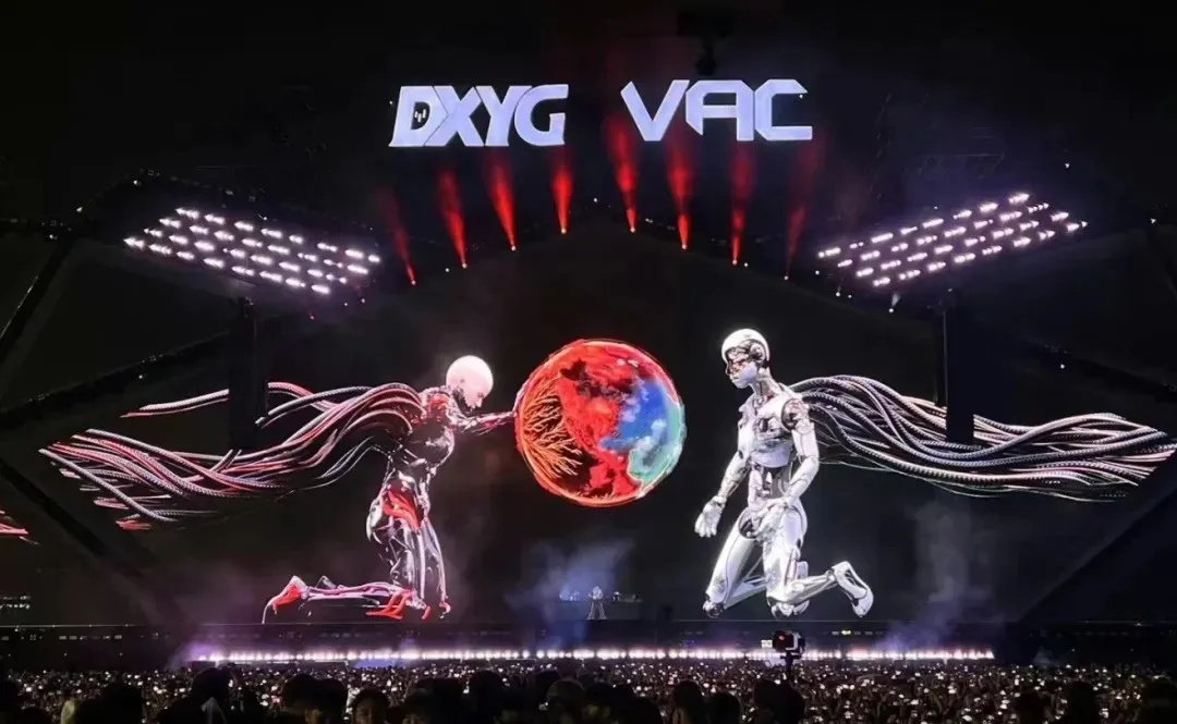 Stage LED video wall